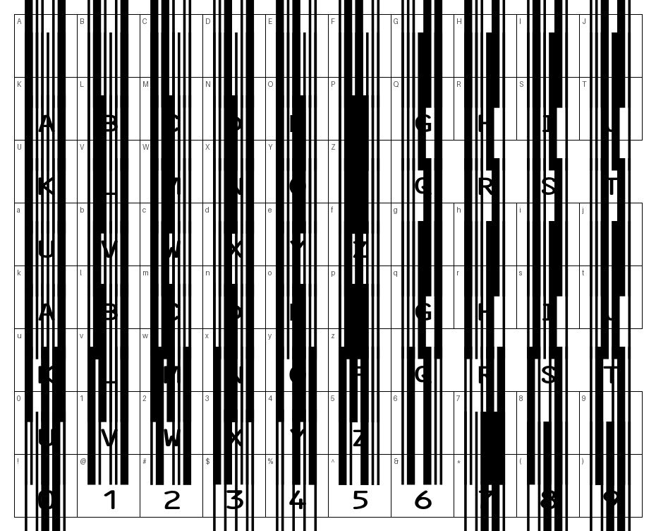 glyphs