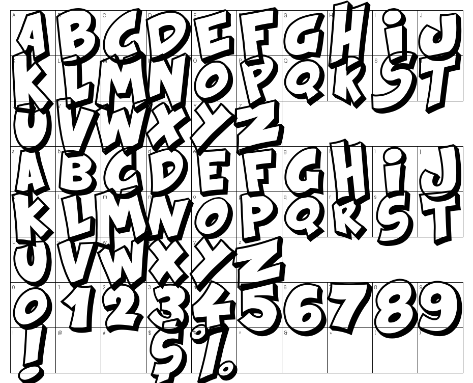 glyphs